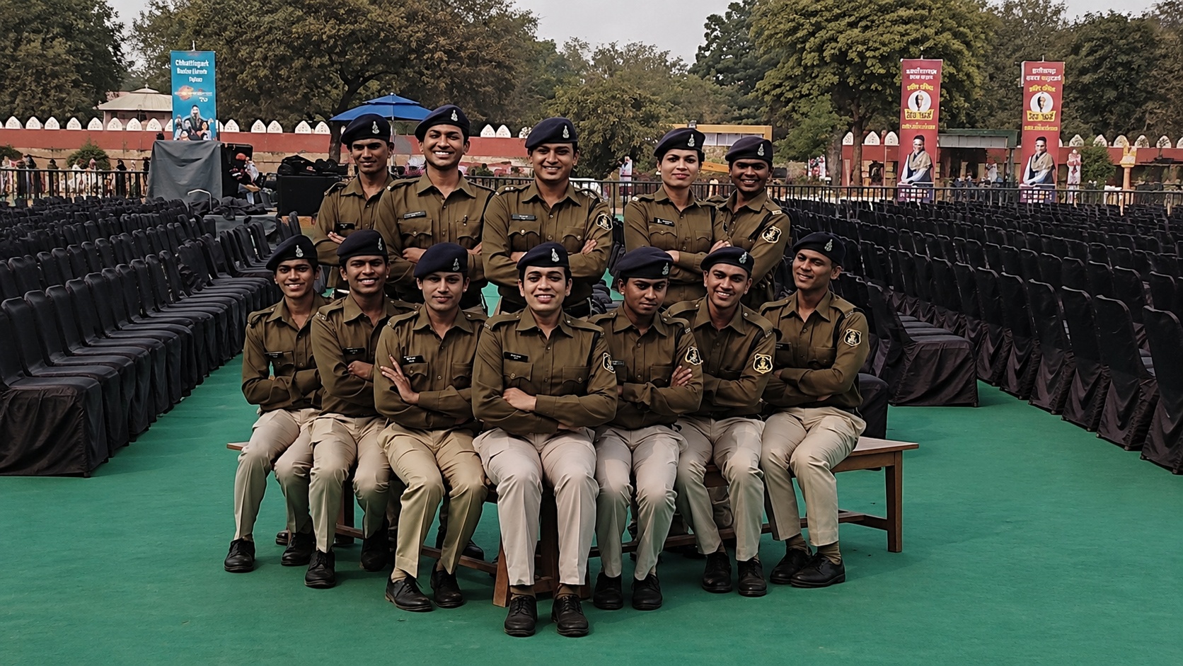 Proud pioneers serving the nation with honor and paving the path for future generations.