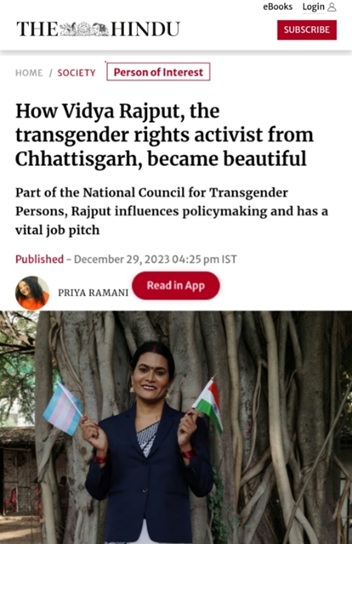 Influencing Policy: The Journey of Vidya Rajput.
